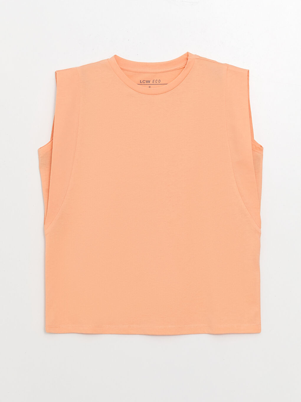 Mercan Kadın Bisiklet Yaka Düz Atlet-5