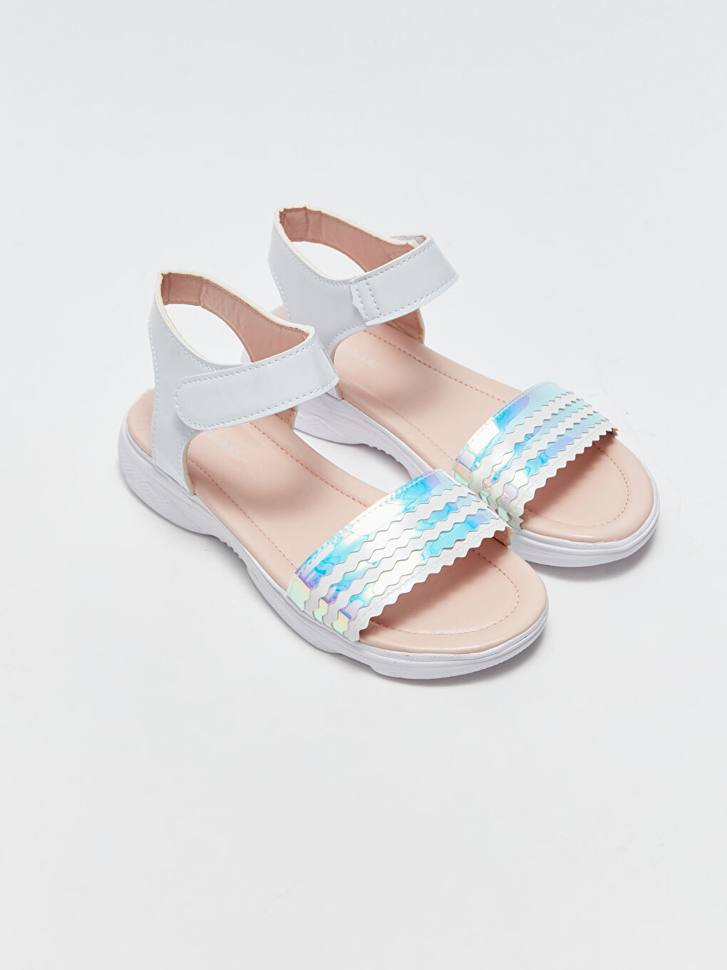 LCW STEPS Patterned Single Strap Girls' Sandals -S3H654Z4-J5E
