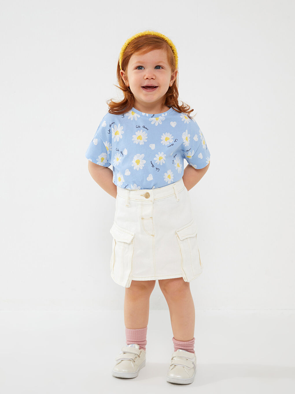 Elastic Waist Baby Girl Skirt -S3H686Z1-SVT
