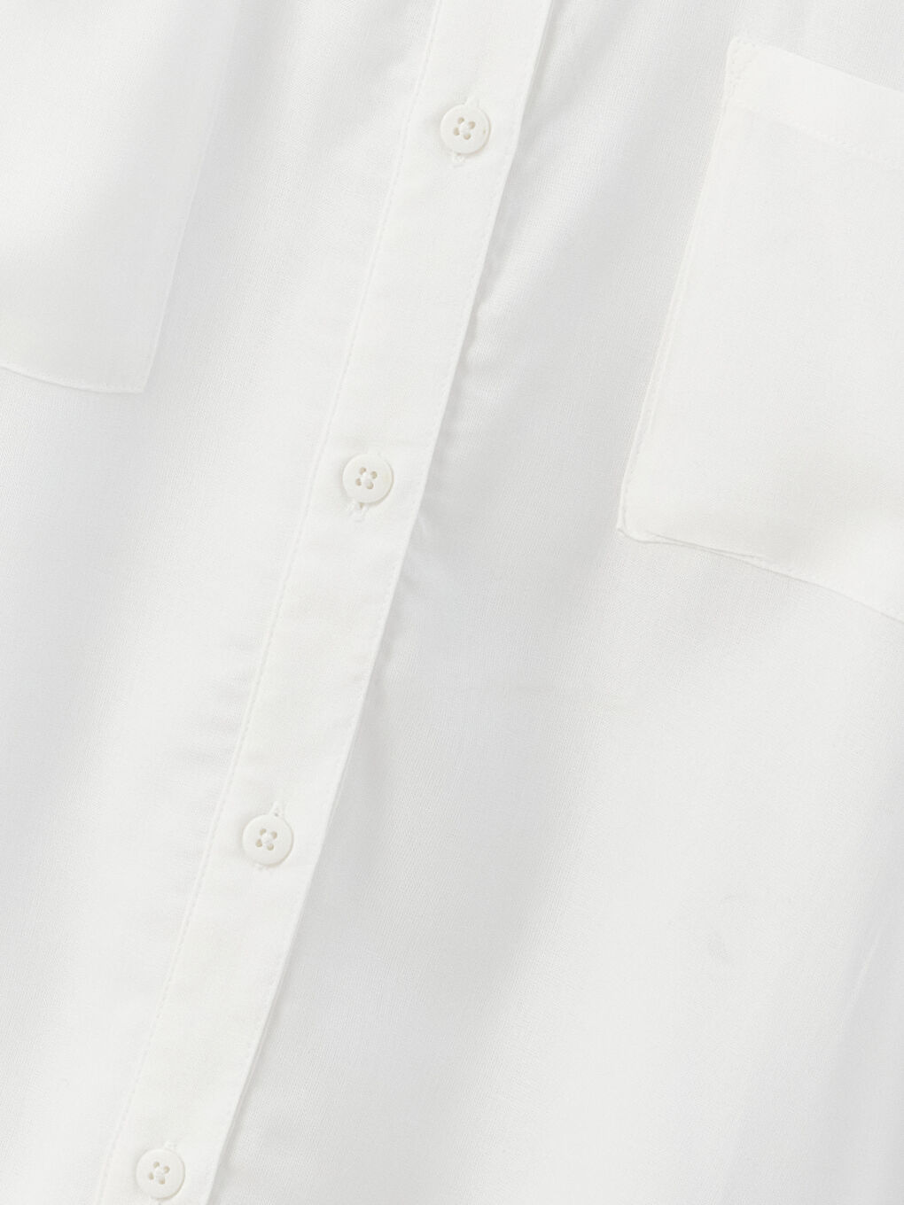 Relaxed Fit Basic Girl's Shirt -S3H719Z4-FFB