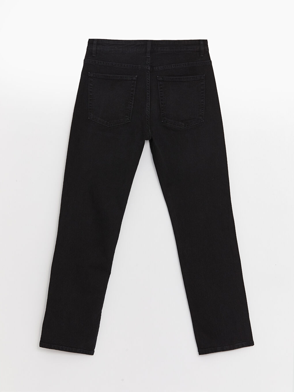 Siyah 790 Rahat Kalıp Erkek Jean Pantolon-6