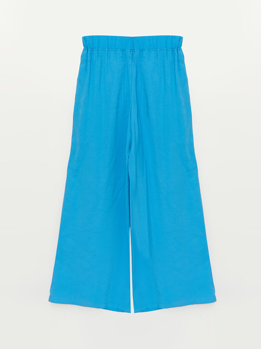 LC Waikiki Elasticated Waist Plain Wide Leg Women's Trousers -S3H747Z8-V2Y