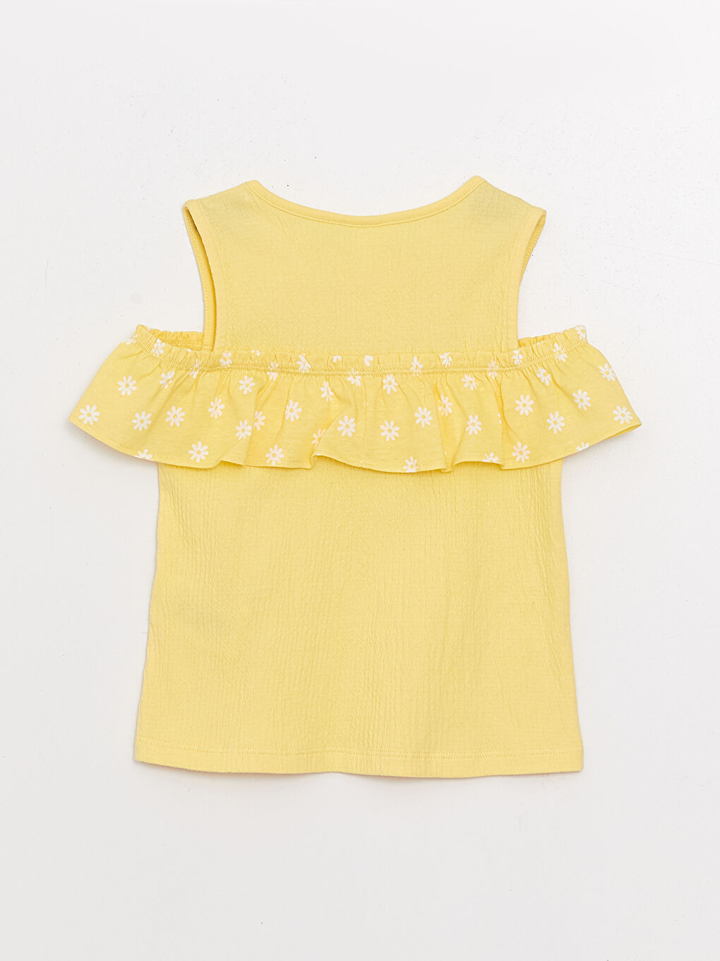 Crew Neck Patterned Baby Girl T-Shirt -S3H755Z1-FRN