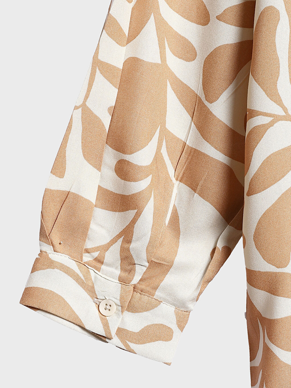 Tunique Chemise à Motifs à Manches Longues pour Femmes-2