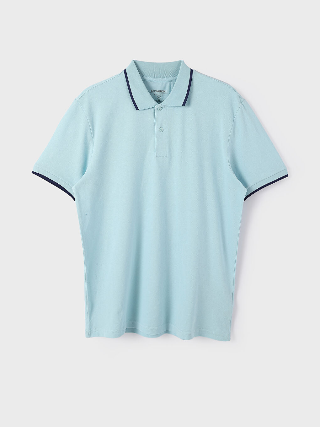 Футболка мужская с коротким рукавом и воротником поло