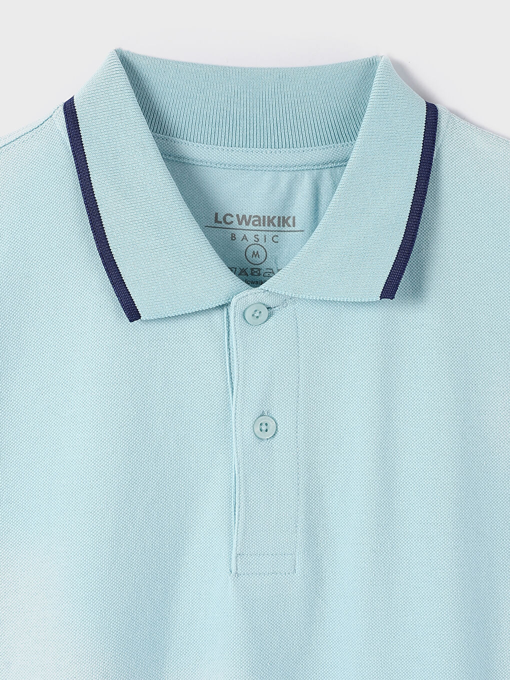 Футболка мужская с коротким рукавом и воротником поло-2