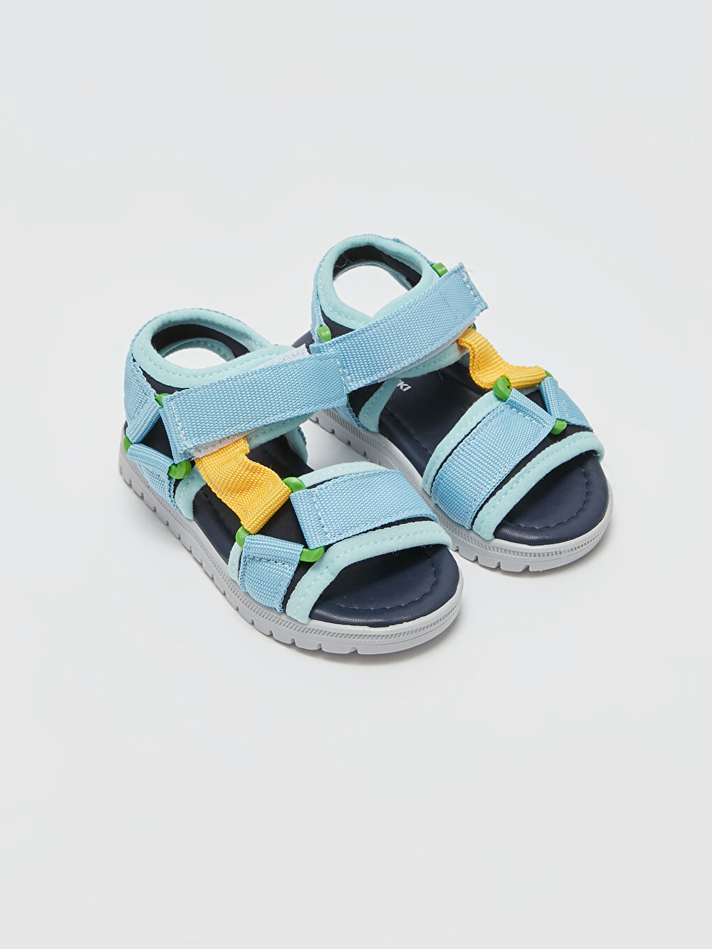 Baby Boy Sandals with Velcro -S3H895Z1-QXH