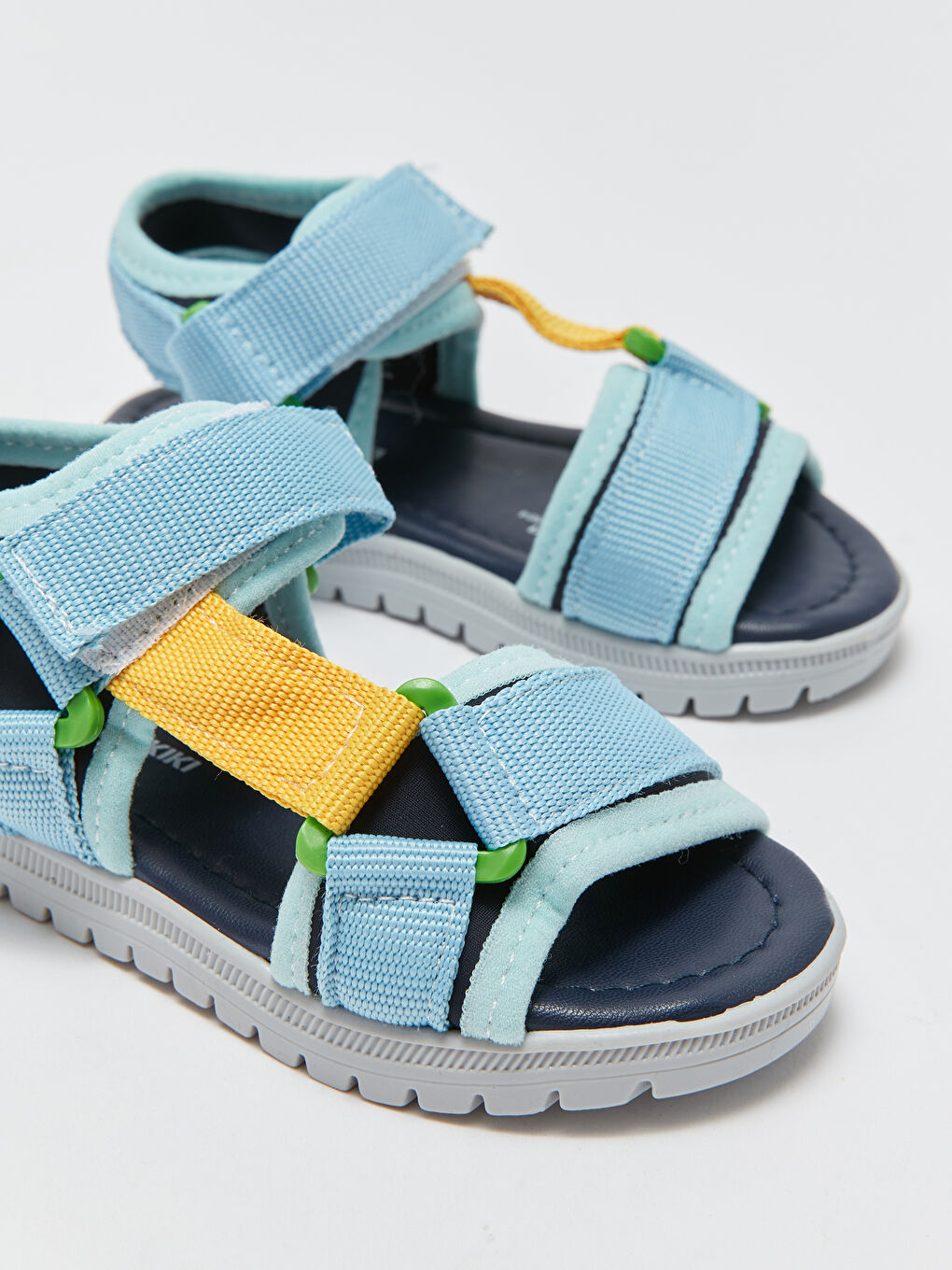 Baby Boy Sandals with Velcro -S3H895Z1-QXH