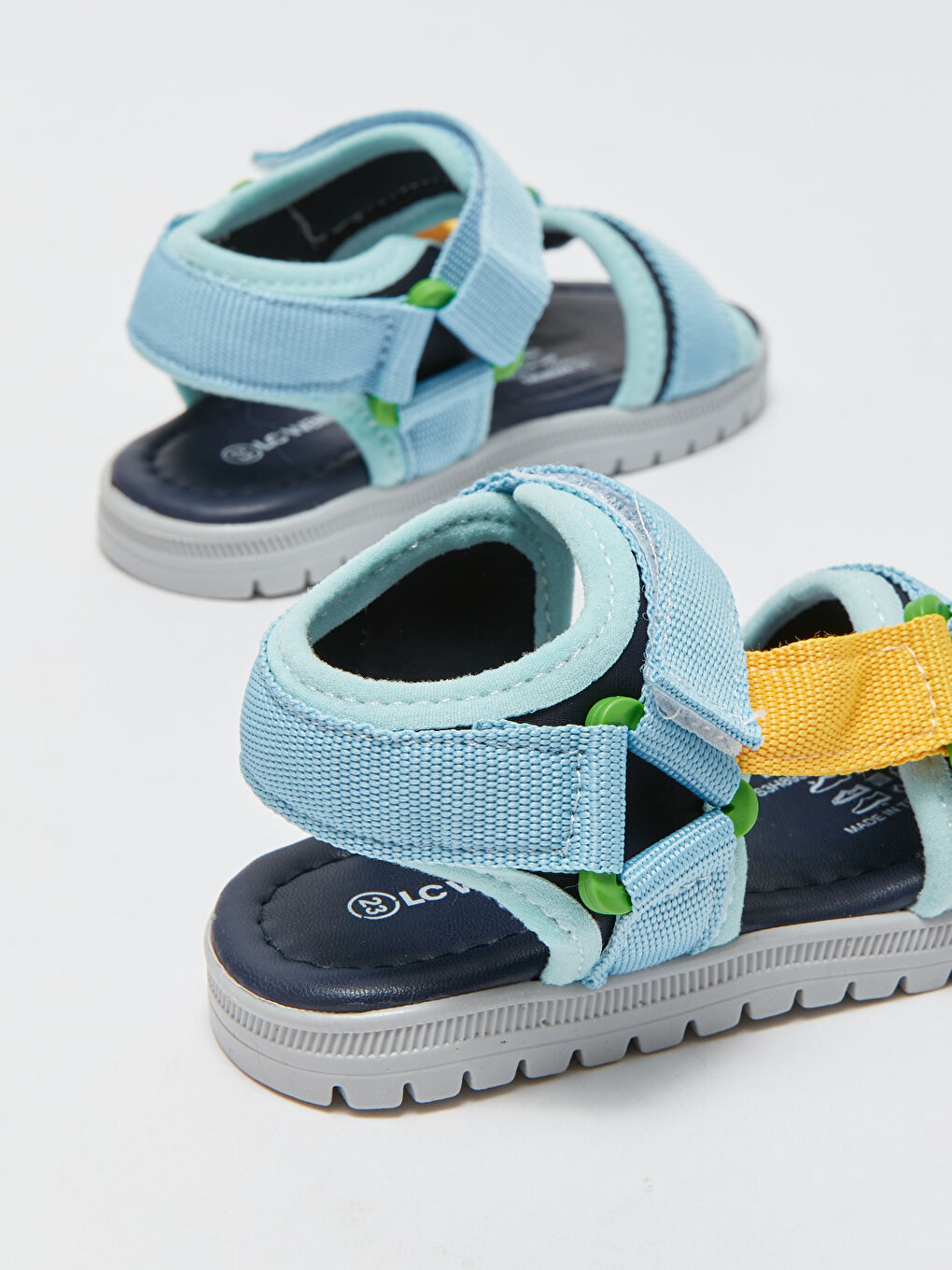 Baby Boy Sandals with Velcro -S3H895Z1-QXH