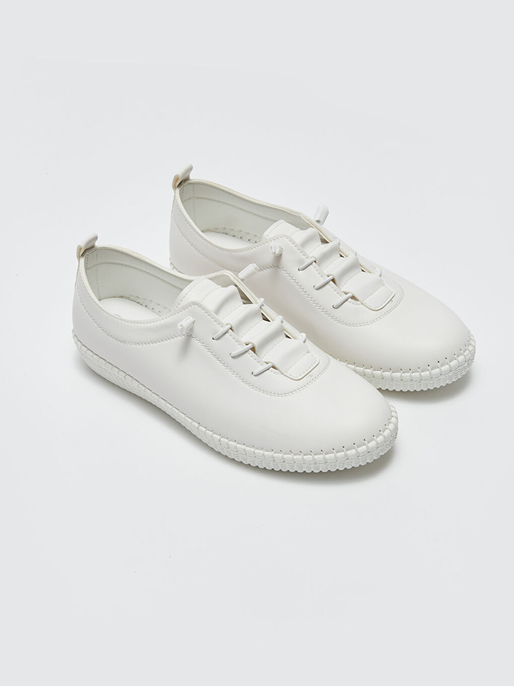 Leather Look Women's Casual Shoes