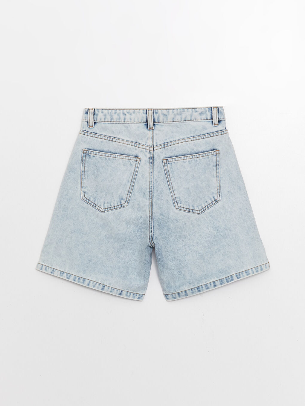 High Waist Bermuda Fit Women's Jean Shorts -S3H928Z8-311