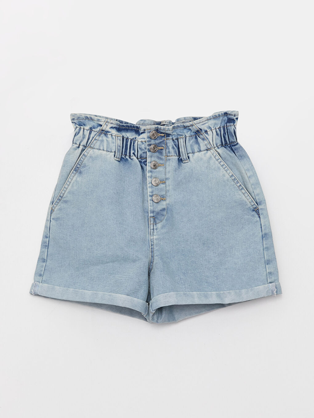 High Waist Comfortable Fit Women's Jean Shorts