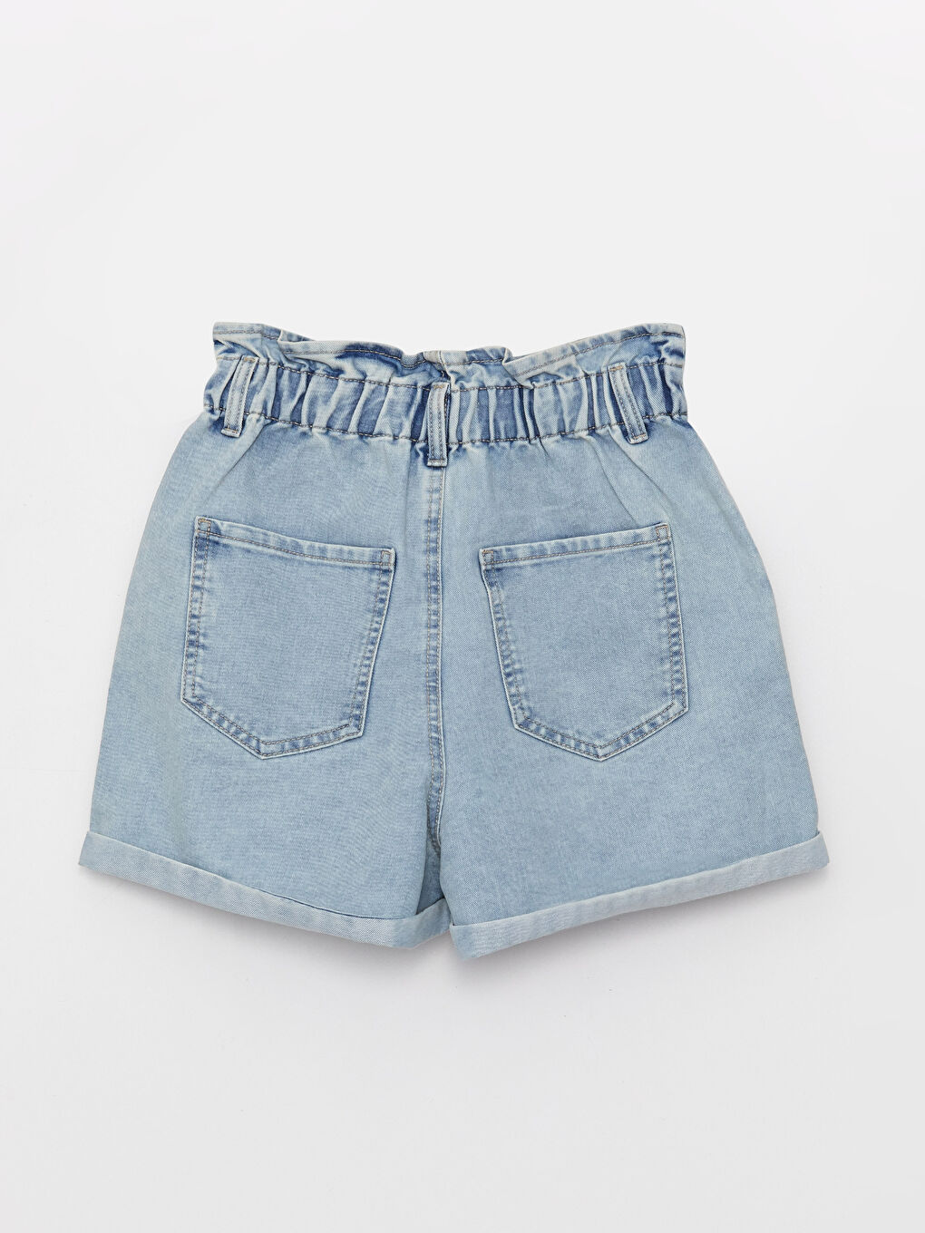 High Waist Comfortable Fit Women's Jean Shorts-1