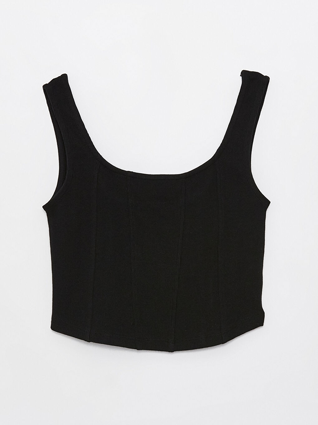XSIDE Women's U Neck Straight Strap Crop Bustier -S3H953Z8-CVL