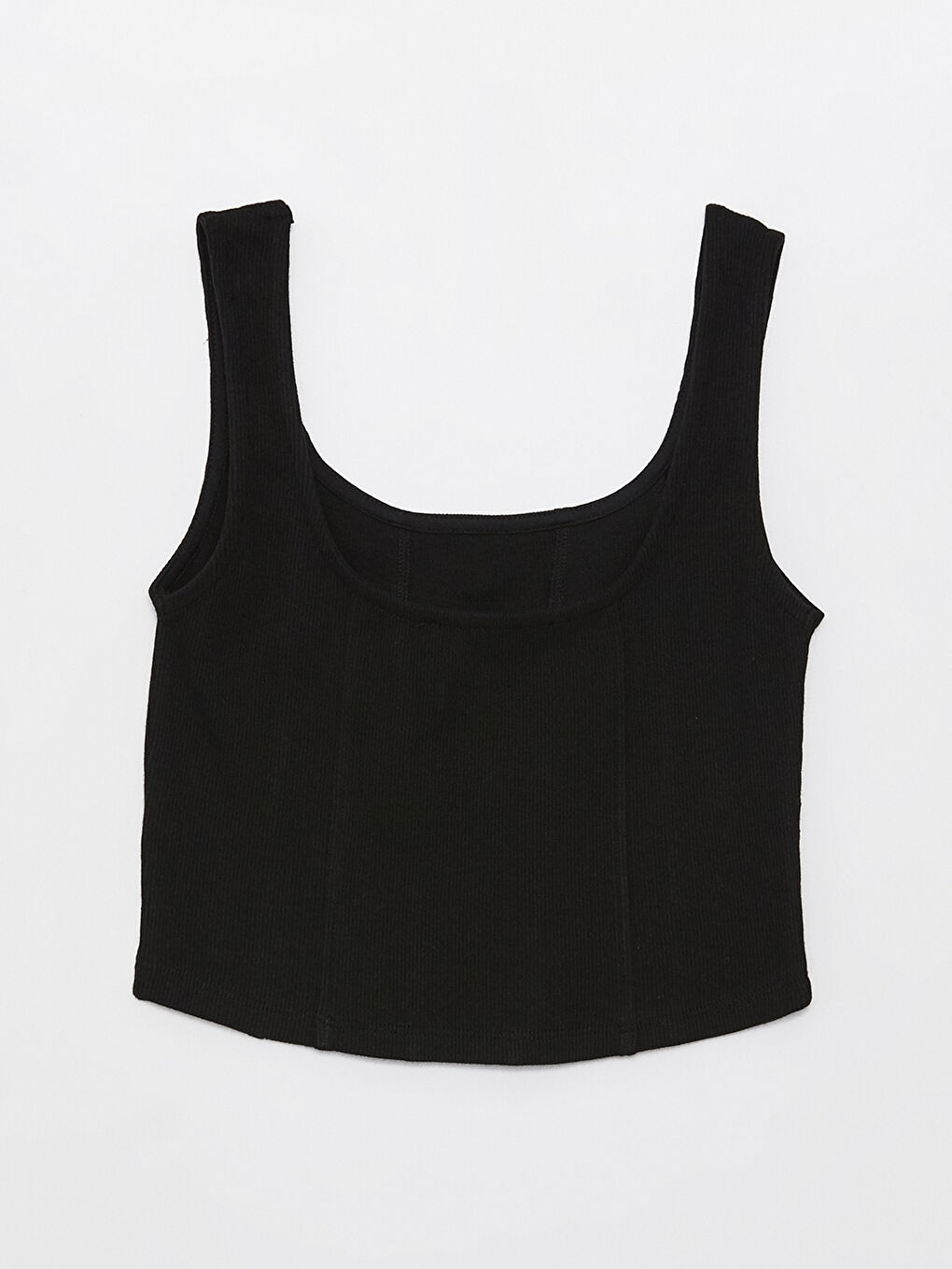 XSIDE Women's U Neck Straight Strap Crop Bustier -S3H953Z8-CVL