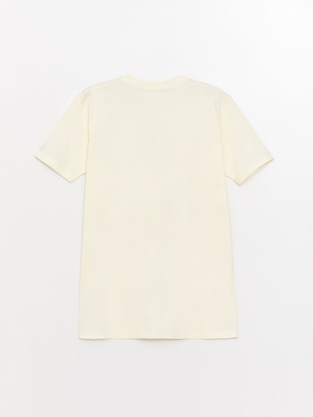 Crew Neck Printed Short Sleeve Women's Tunic-6