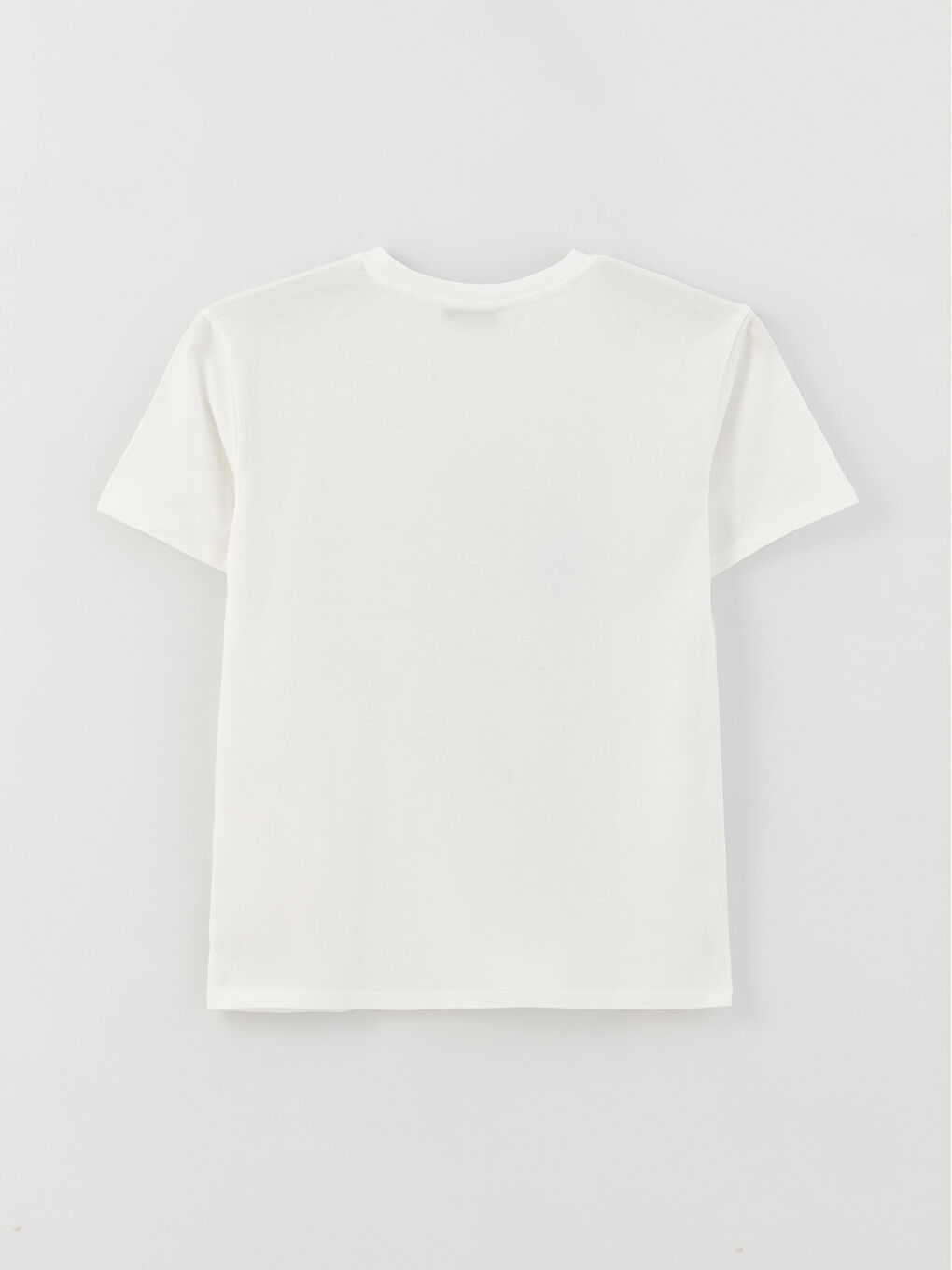 Crew Neck Printed Short Sleeve Women's T-Shirt-6