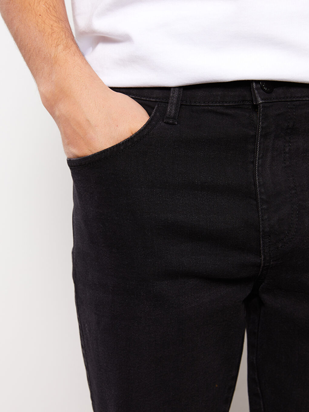 LCW Jeans Slim Fit Men's Denim Shorts -S3H999Z8-326