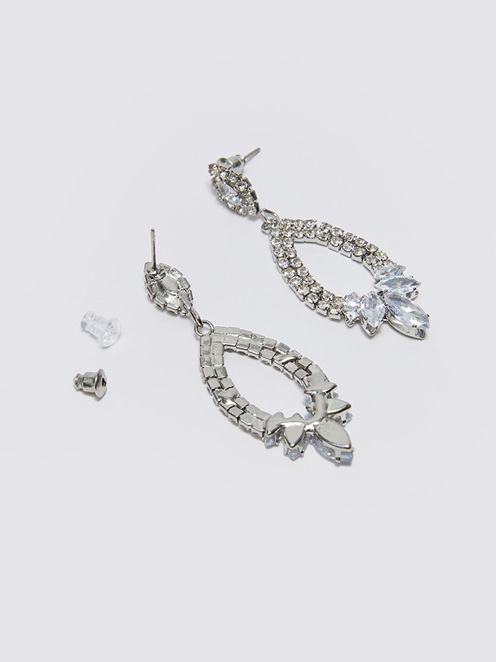 Women's Stone Drop Earrings-1