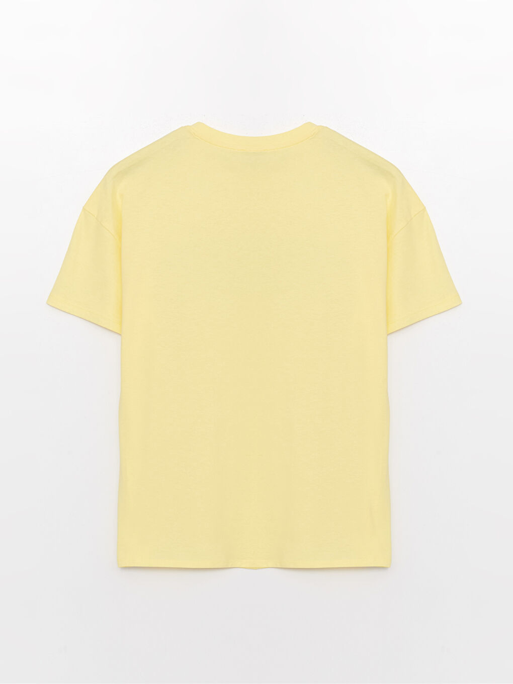 Crew Neck Printed Short Sleeve Oversize Women's T-Shirt-6