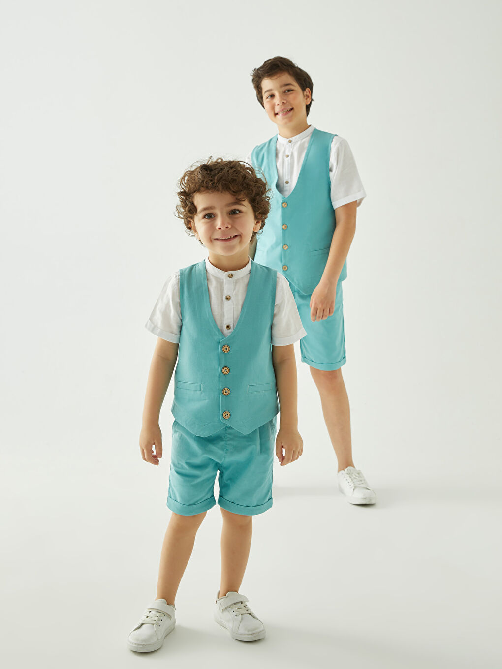 Grandad Collar Baby Boys' 3-Piece Set