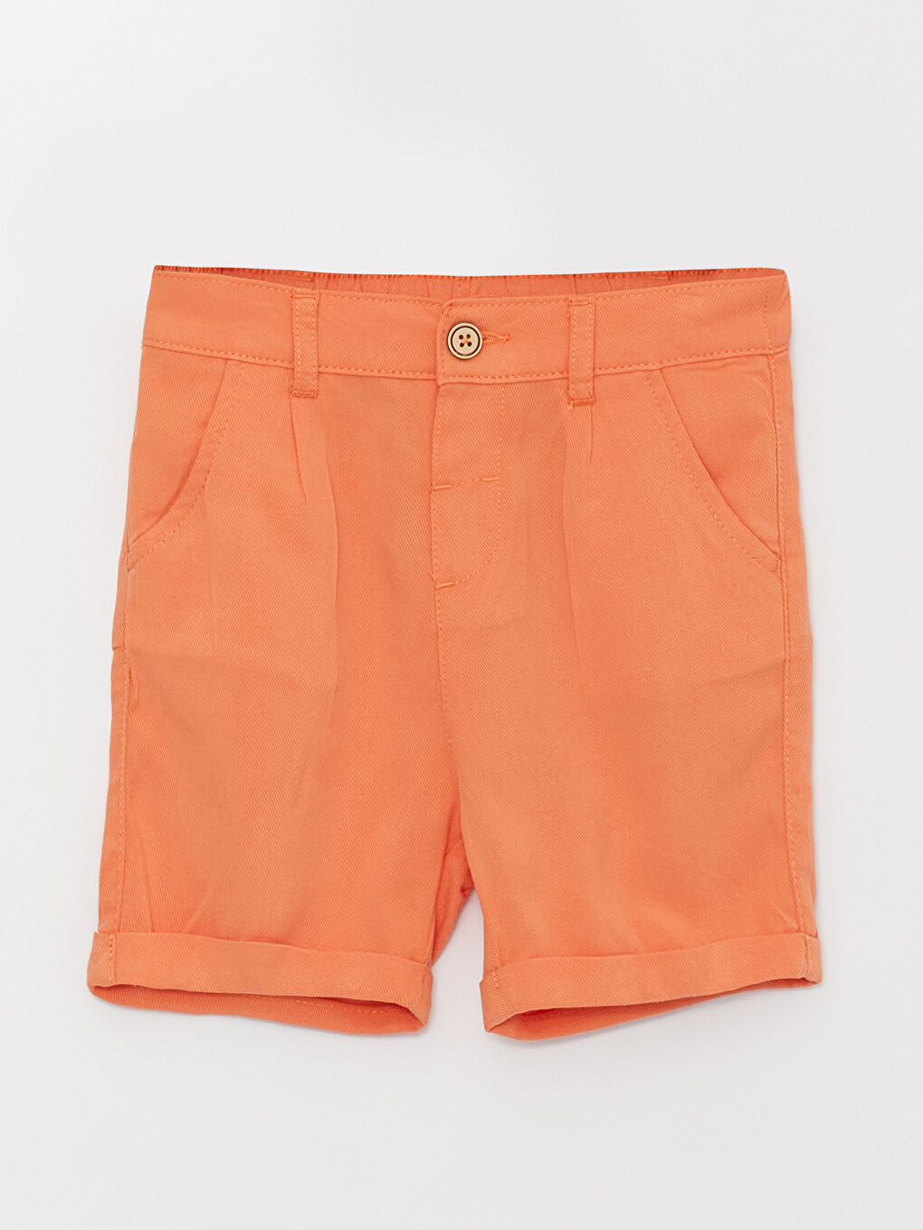 Kısa Kollu Çizgili Erkek Bebek Gömlek ve Şort 2'li Takım-4