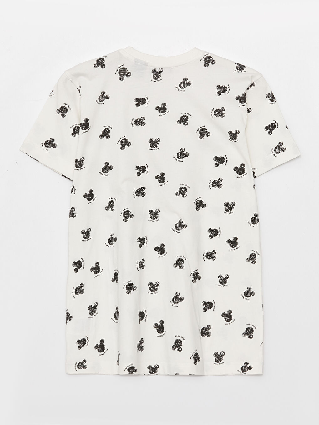 Tunique pour Femmes à Manches Courtes avec Col Rond et Motif Mickey Mouse-6