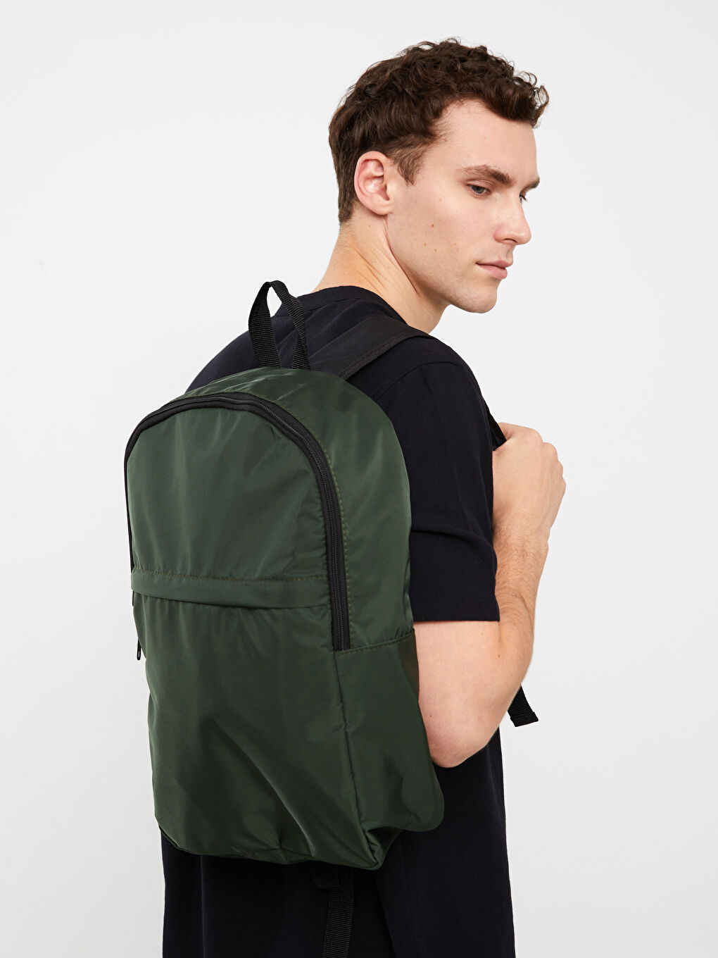 Haki Erkek Sırt Çantası-1