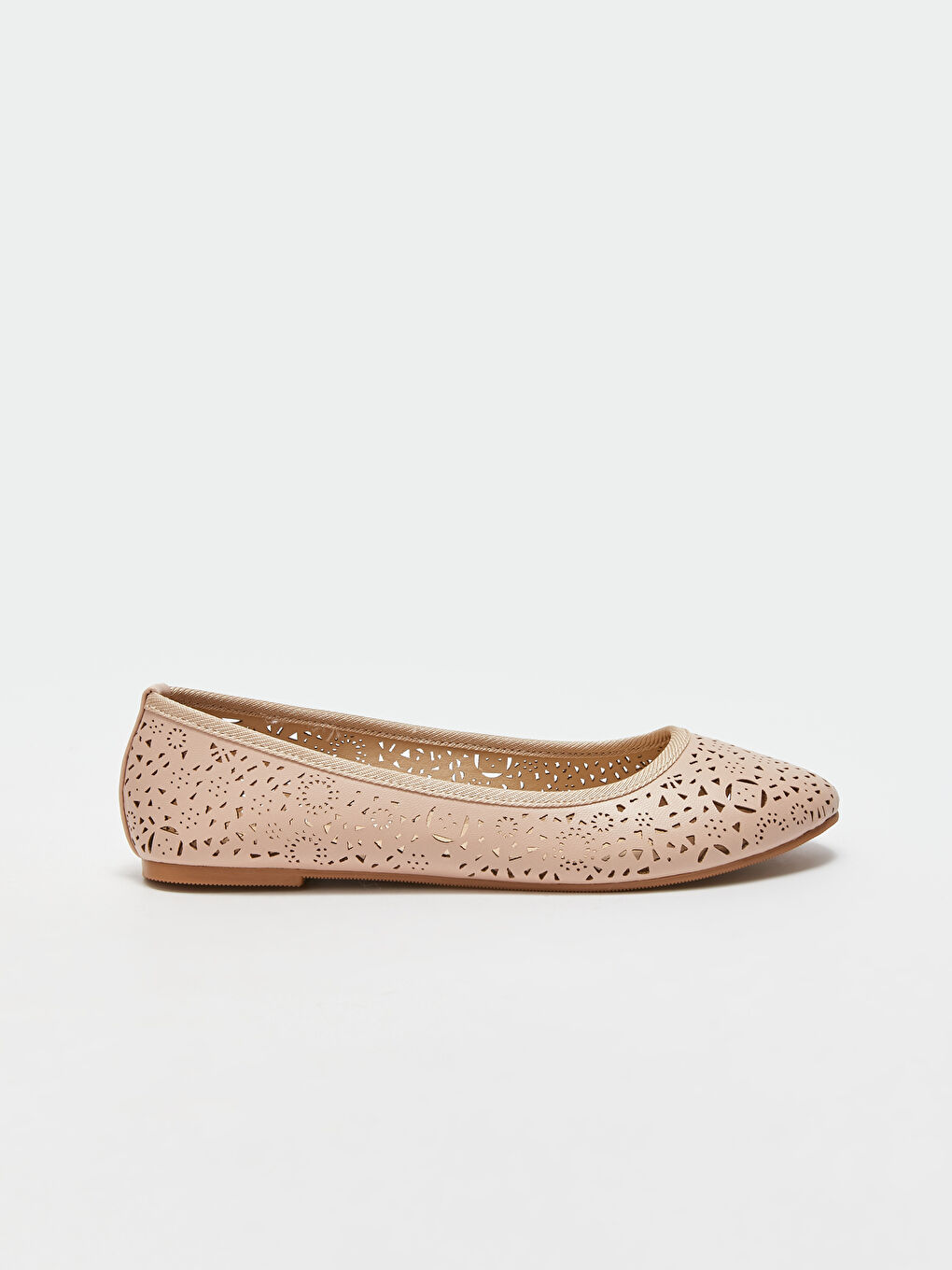 Faux Leather Women's Ballet Flats-1