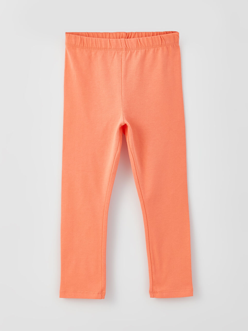 Ekru Bisiklet Yaka Baskılı Kız Bebek Tişört ve Tayt 2'li Takım-2