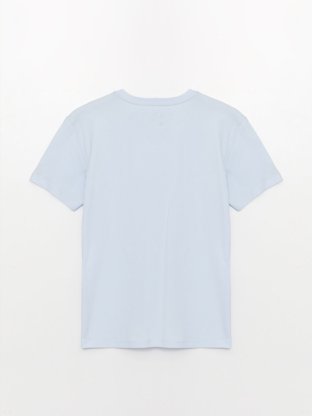 Mavi Bisiklet Yaka Kısa Kollu Baskılı Penye Erkek Tişört-7