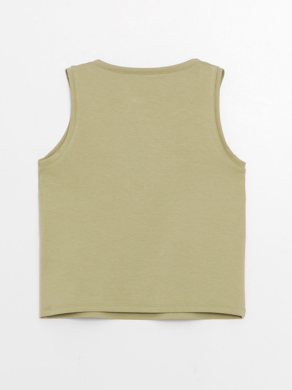 Women's Crew Neck Plain Tank Top -S3HB96Z8-V5B