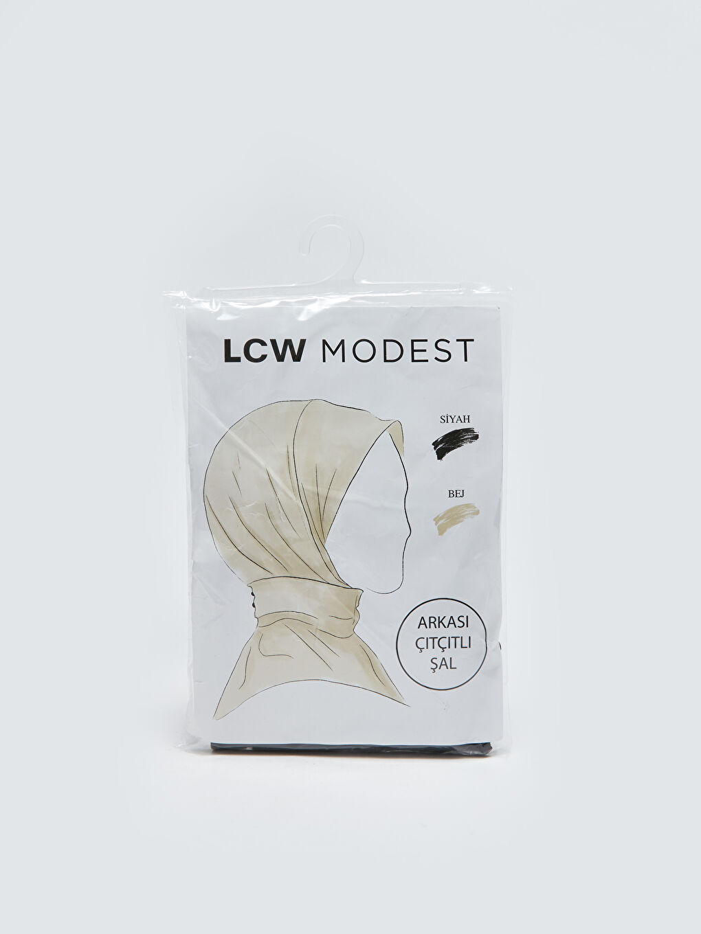Siyah Kadın Arkası Çıtçıtlı Şal-3