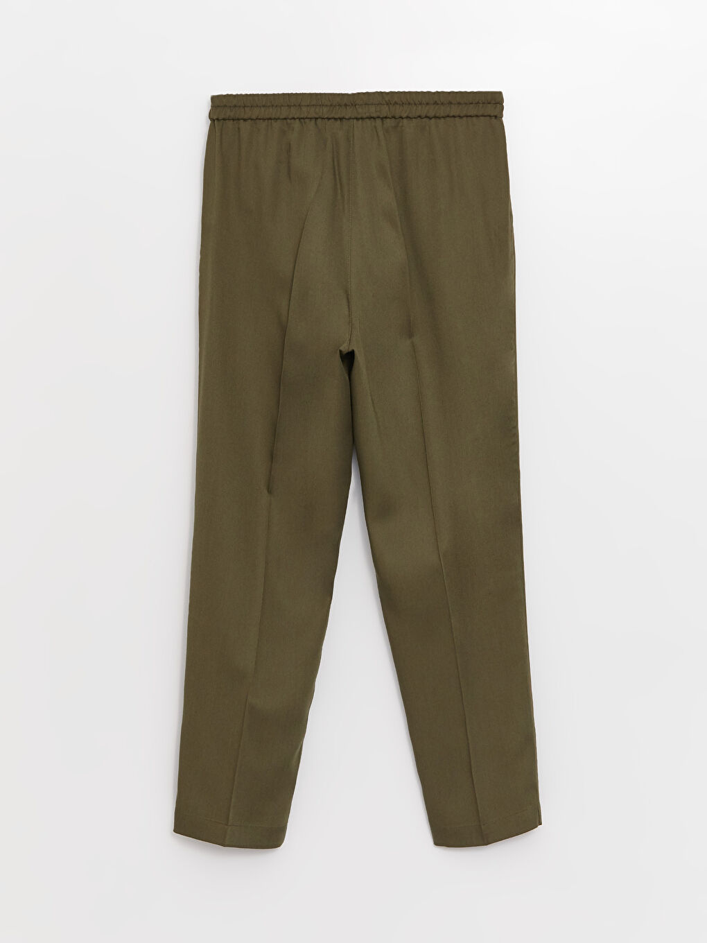 Women's Elasticated Waist Cigarette Trousers-5