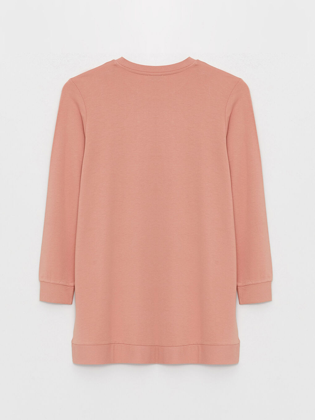 Crew Neck Printed Long Sleeve Women's Sweatshirt Tunic-5