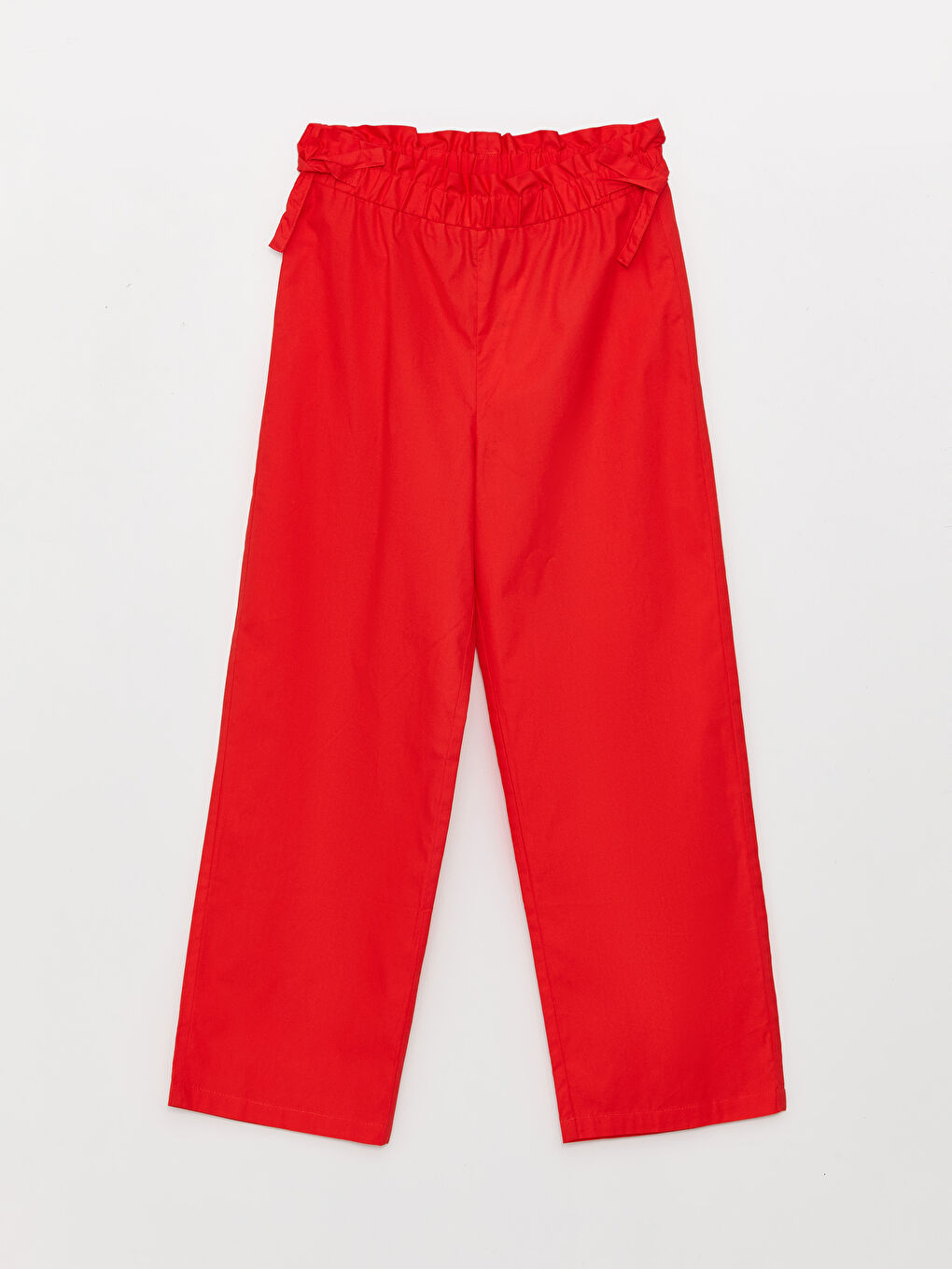 LC Waikiki Elastic Waist Wide Leg Girls' Trousers -S3HD23Z4-GPU