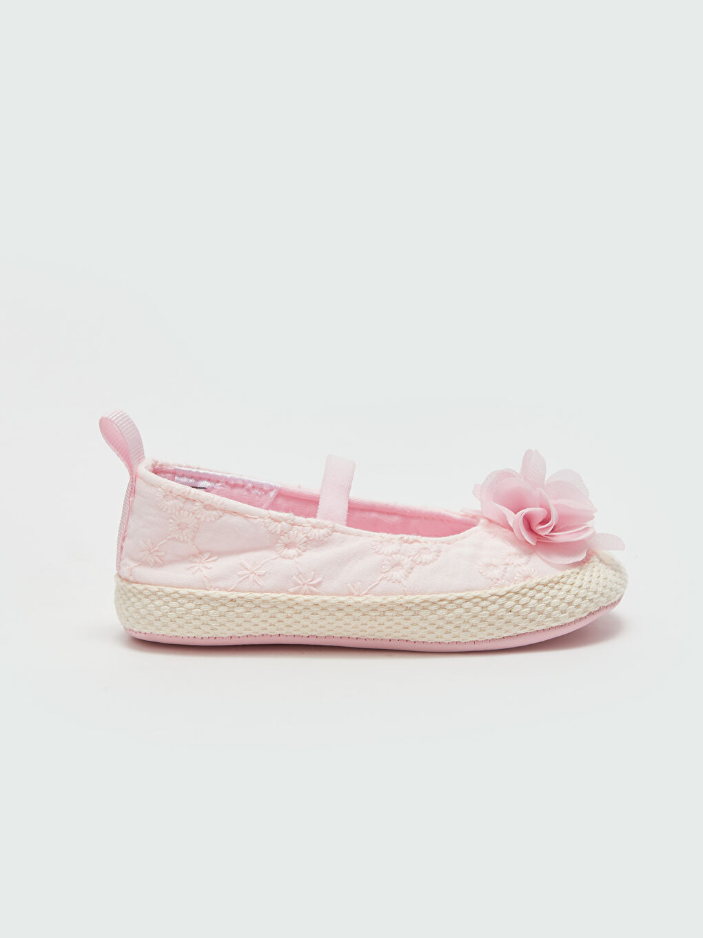 Embroidered Baby Girl First Step Shoes and Headband -S3HD44Z1-DMQ