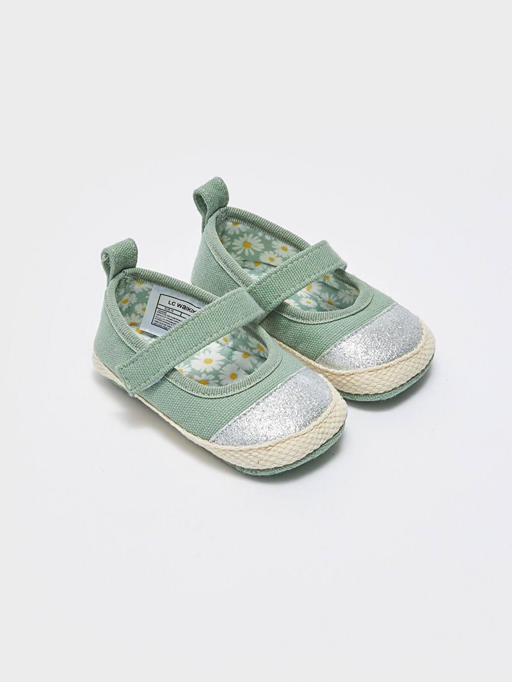 LCW STEPS Velcro Closure Baby Girl Pre-Toddler Shoes -S3HD46Z1-V3N