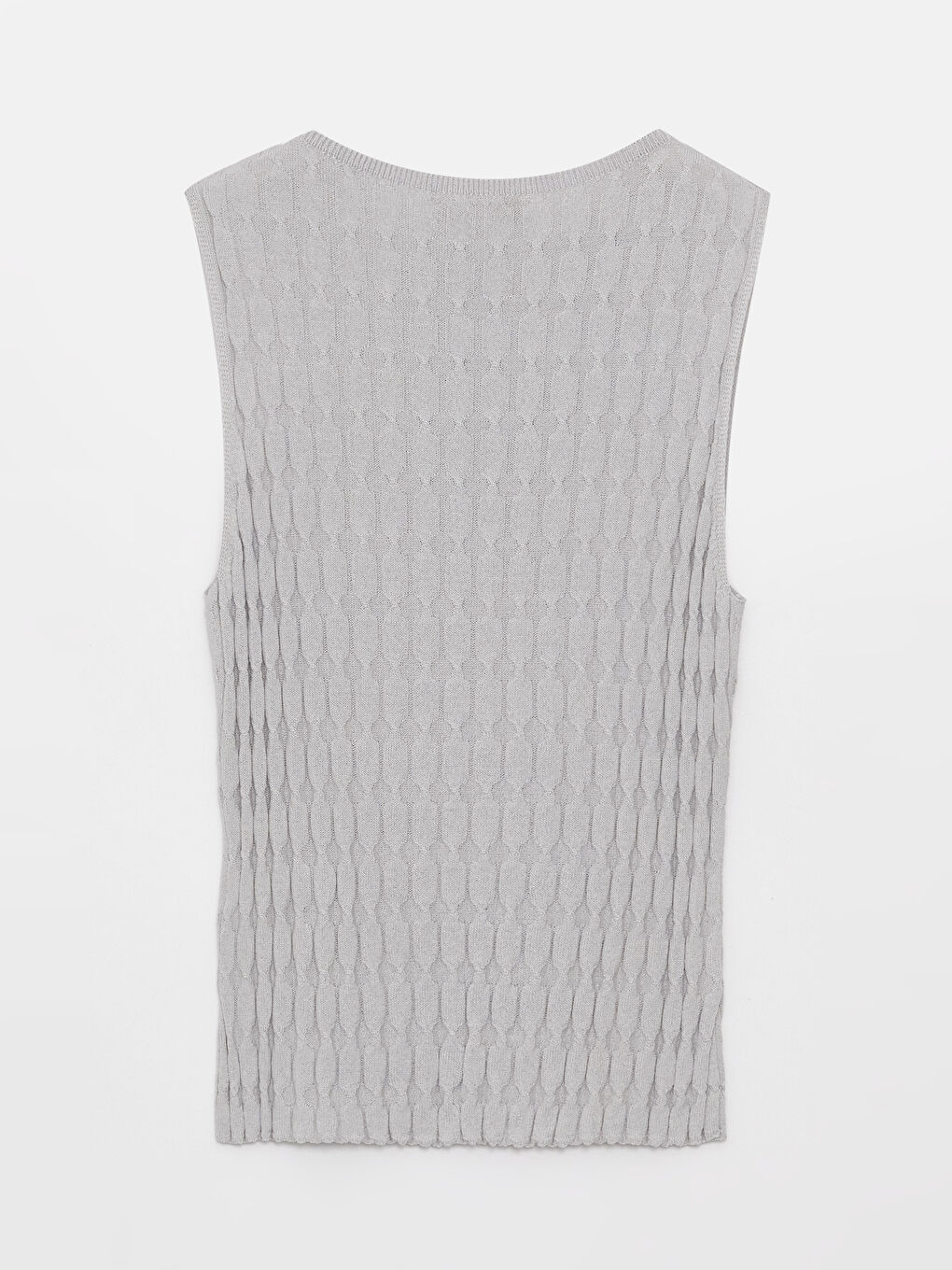 یه‌خه‌ خڕ نەخشدار بۆ ژنان تریكۆ تانکی سەرەوە-6