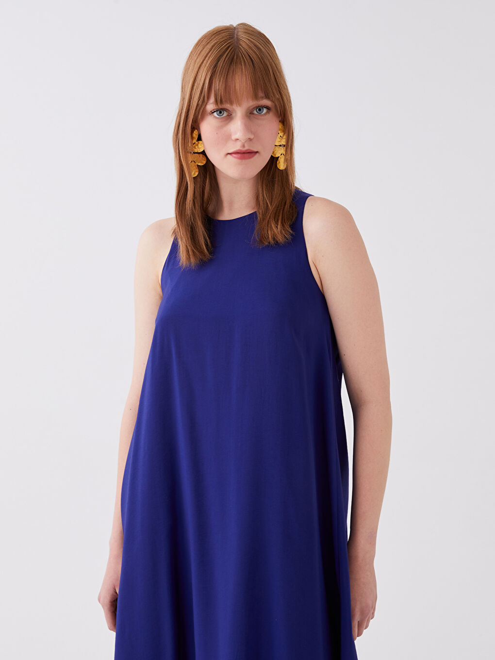 Crew Neck Straight Women Dress -S3HD83Z8-HNC