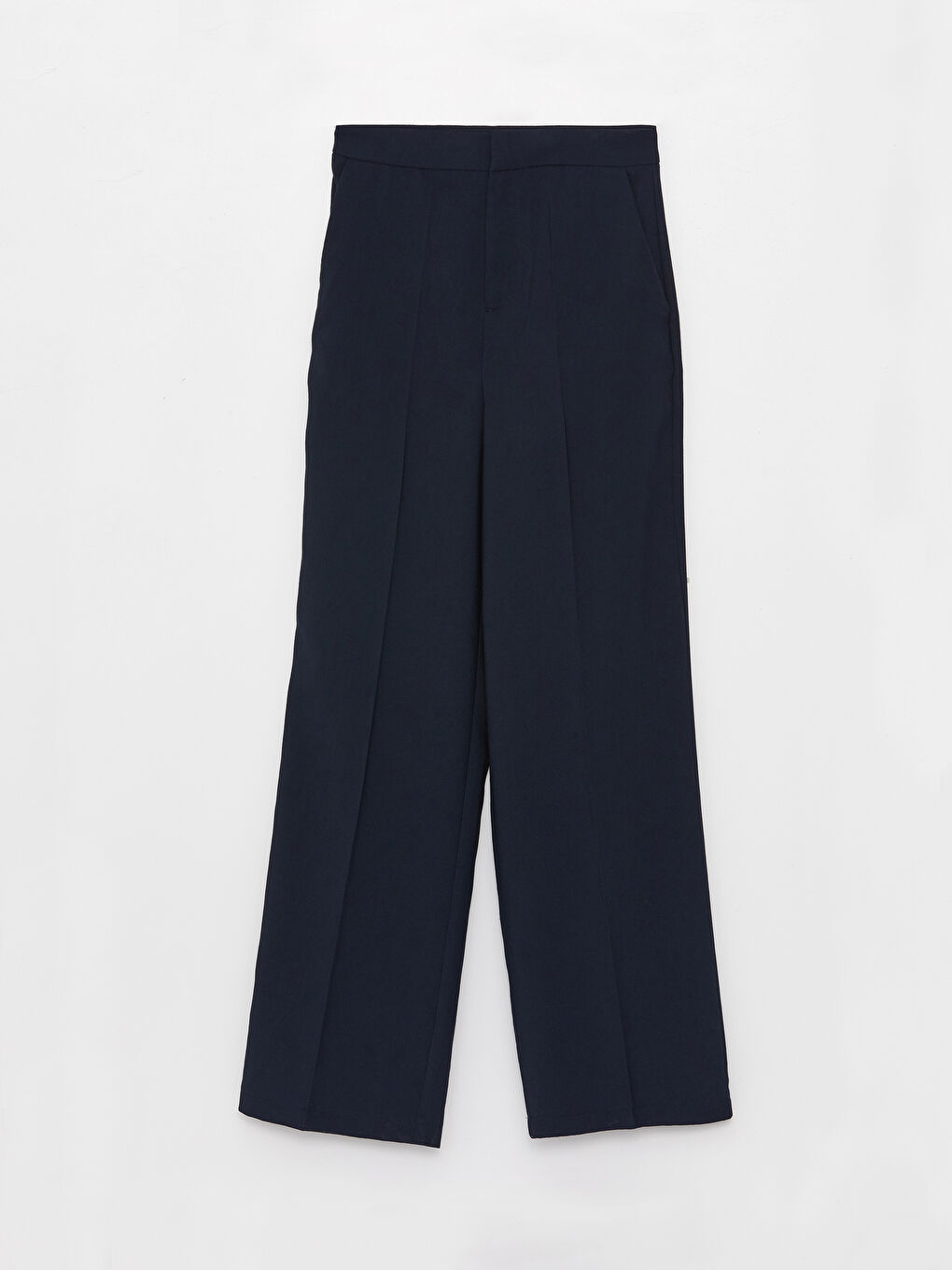 LCW Vision Standard Fit Linen-Look Women's Trousers -S3HE10Z8-HMQ