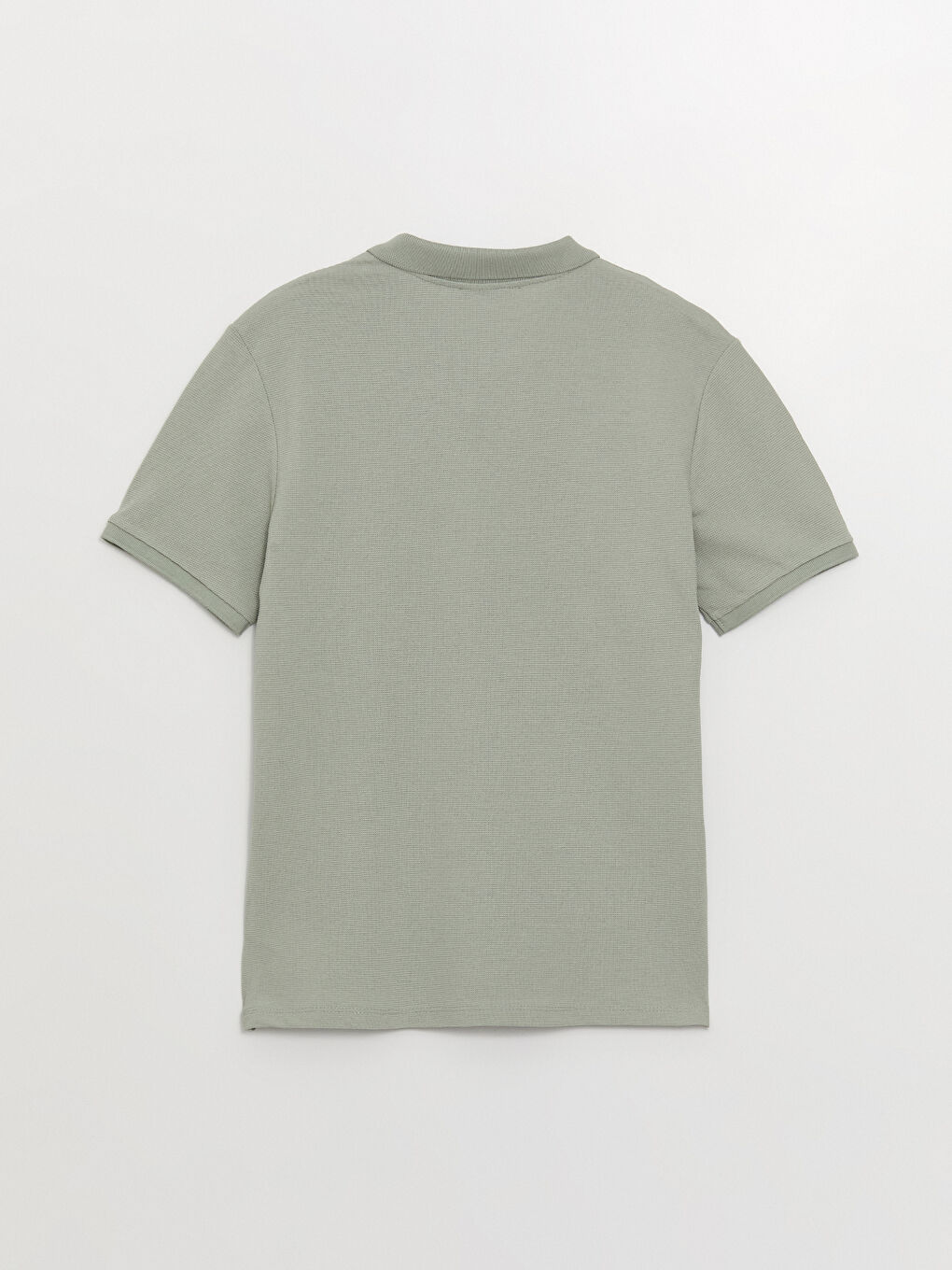 Yeşil Resort Yaka Kısa Kollu Erkek Tişört-6