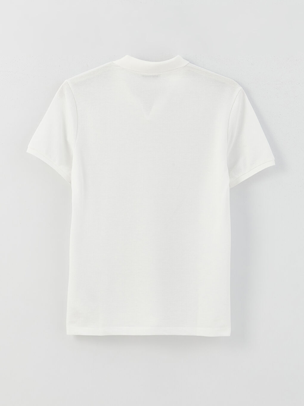 Ekru Resort Yaka Kısa Kollu Erkek Tişört-6
