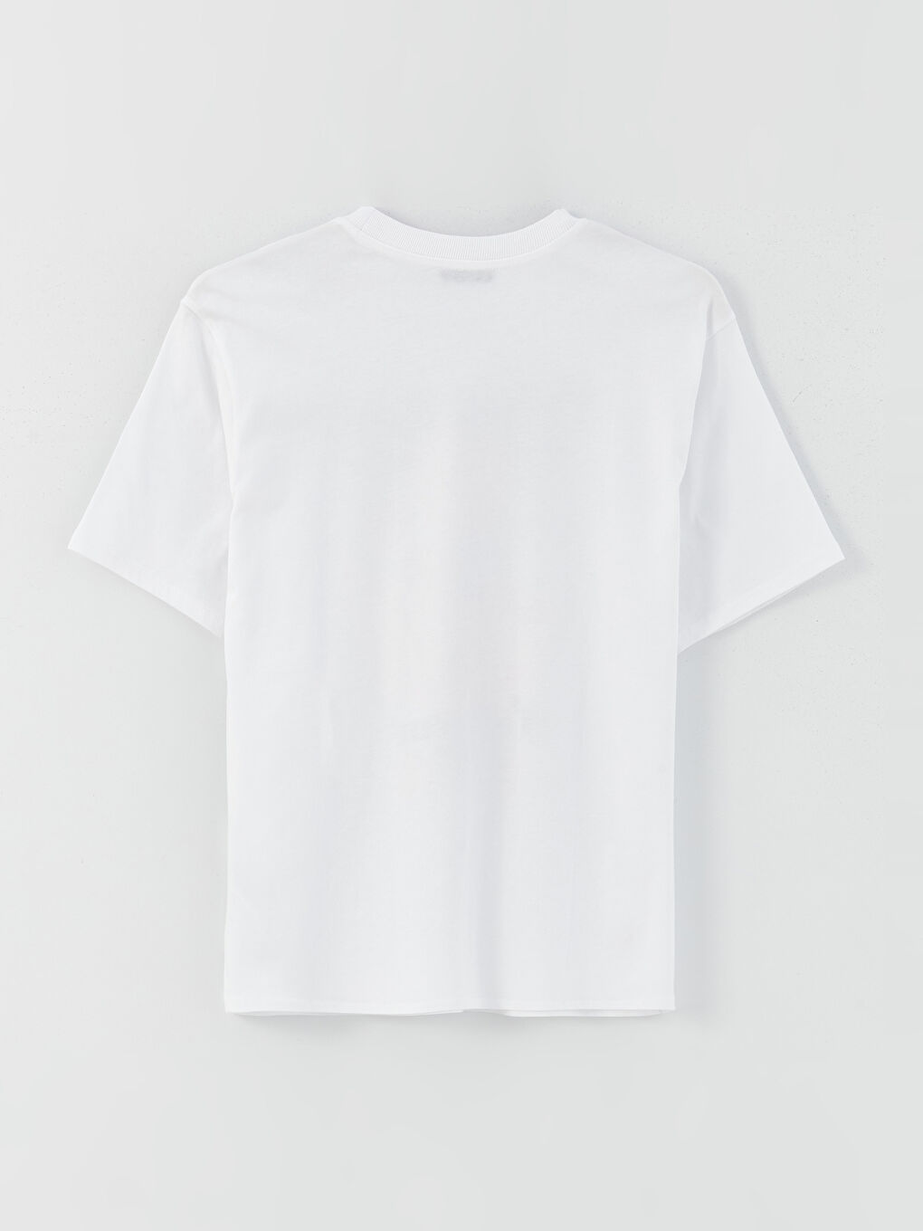 Crew Neck Printed Short Sleeve Oversize Women's T-Shirt-6