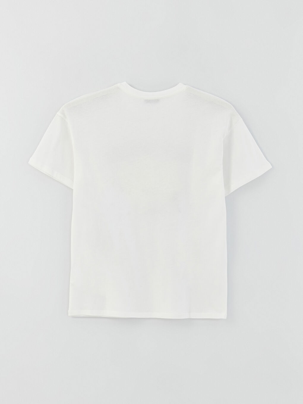 Crew Neck Printed Short Sleeve Women's T-Shirt-6