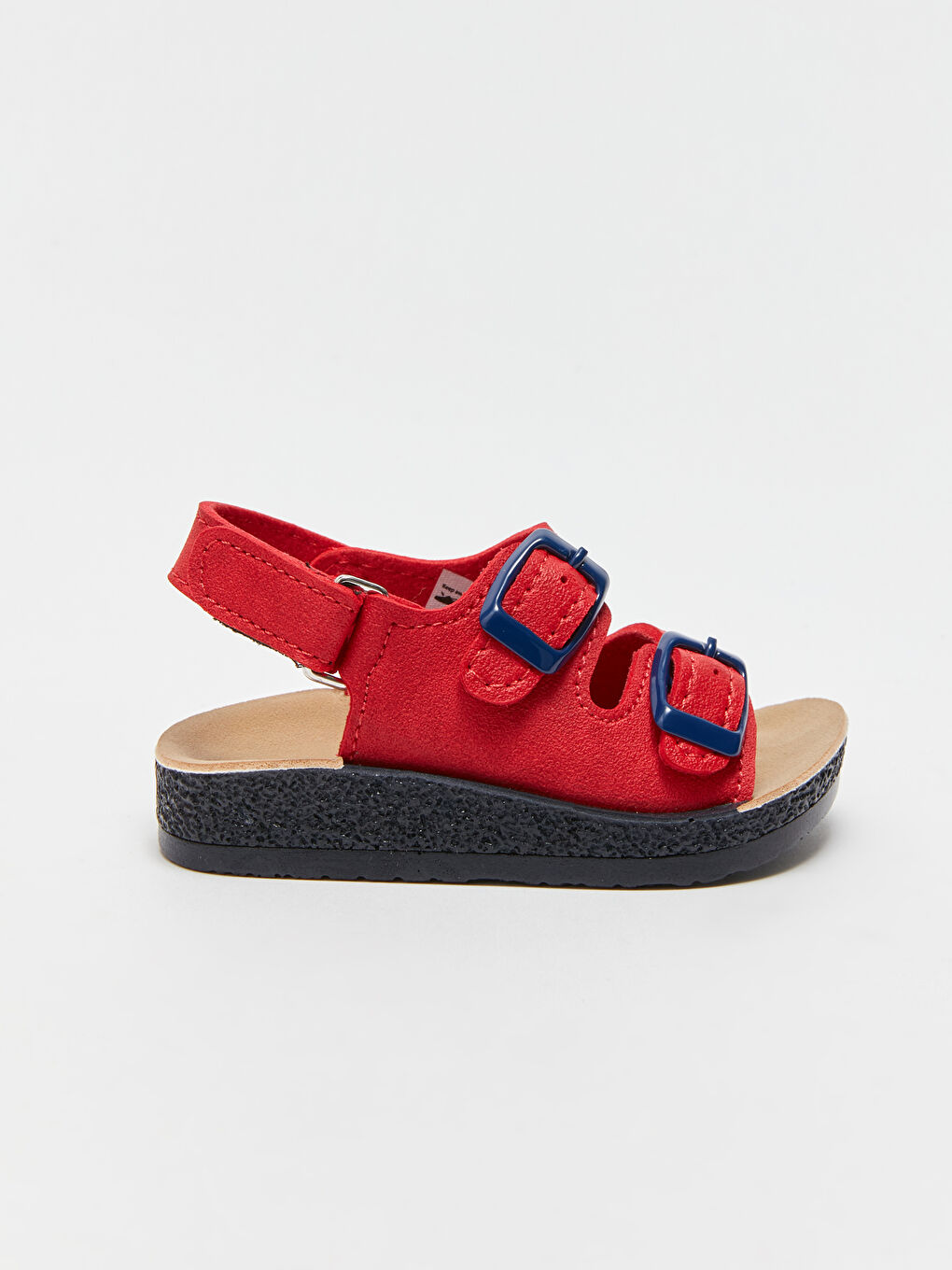 LCW STEPS Double Band Buckle Detailed Hook and Loop Closure Baby Boy Sandals -S3HE58Z1-RAV