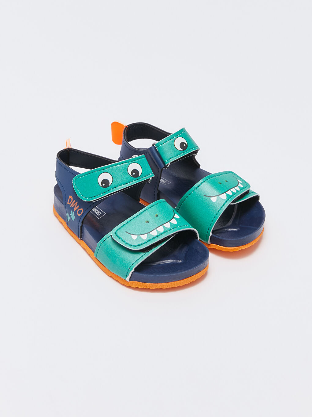 صنادل أولاد صغار مطبوعة بشريط واحد