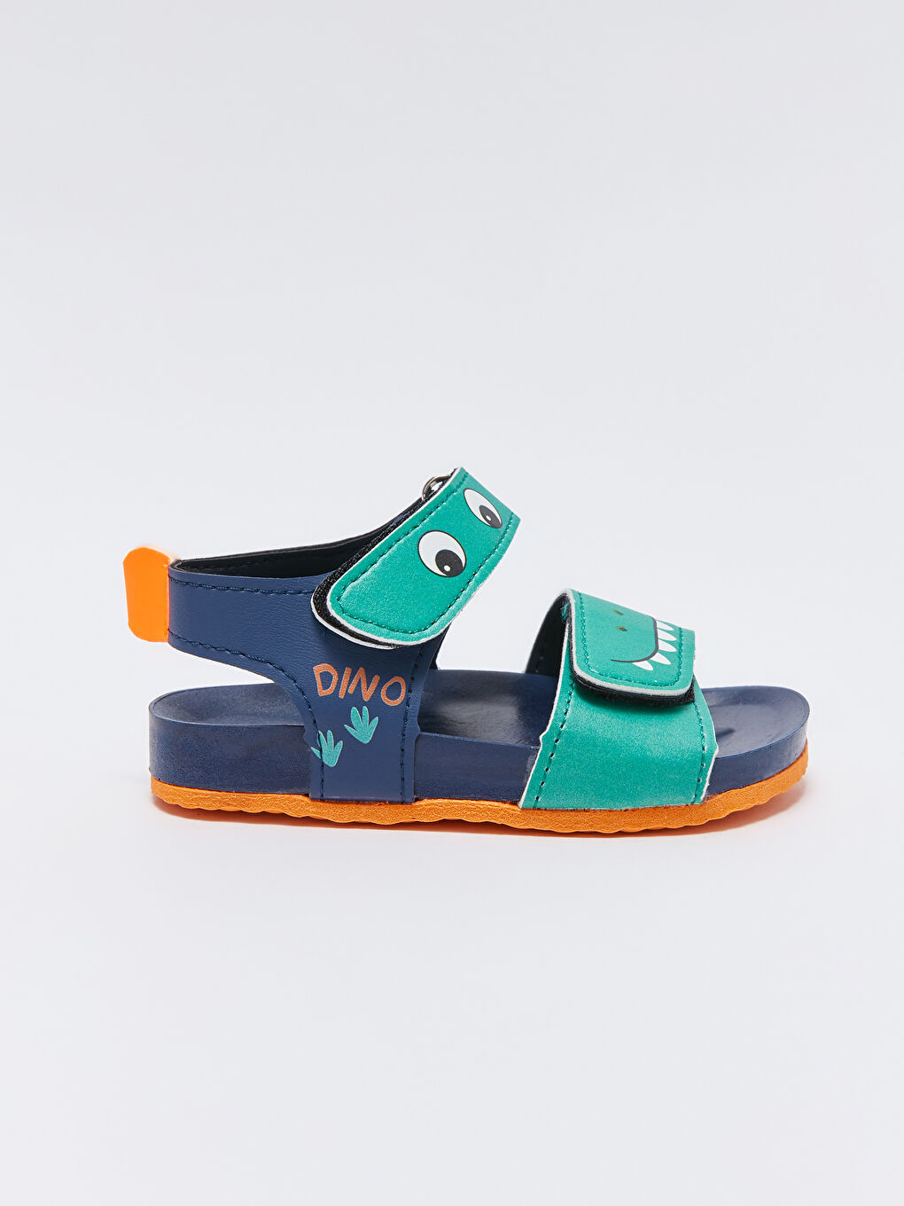 صنادل أولاد صغار مطبوعة بشريط واحد-1