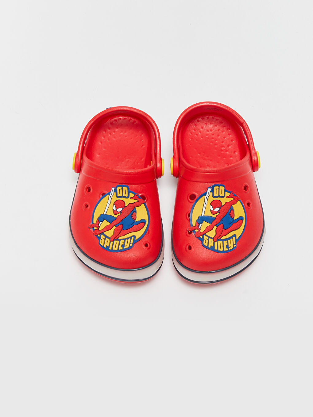 Mercan Patch Detaylı Tabanı Işıklı Erkek Bebek Plaj Sandaleti-3