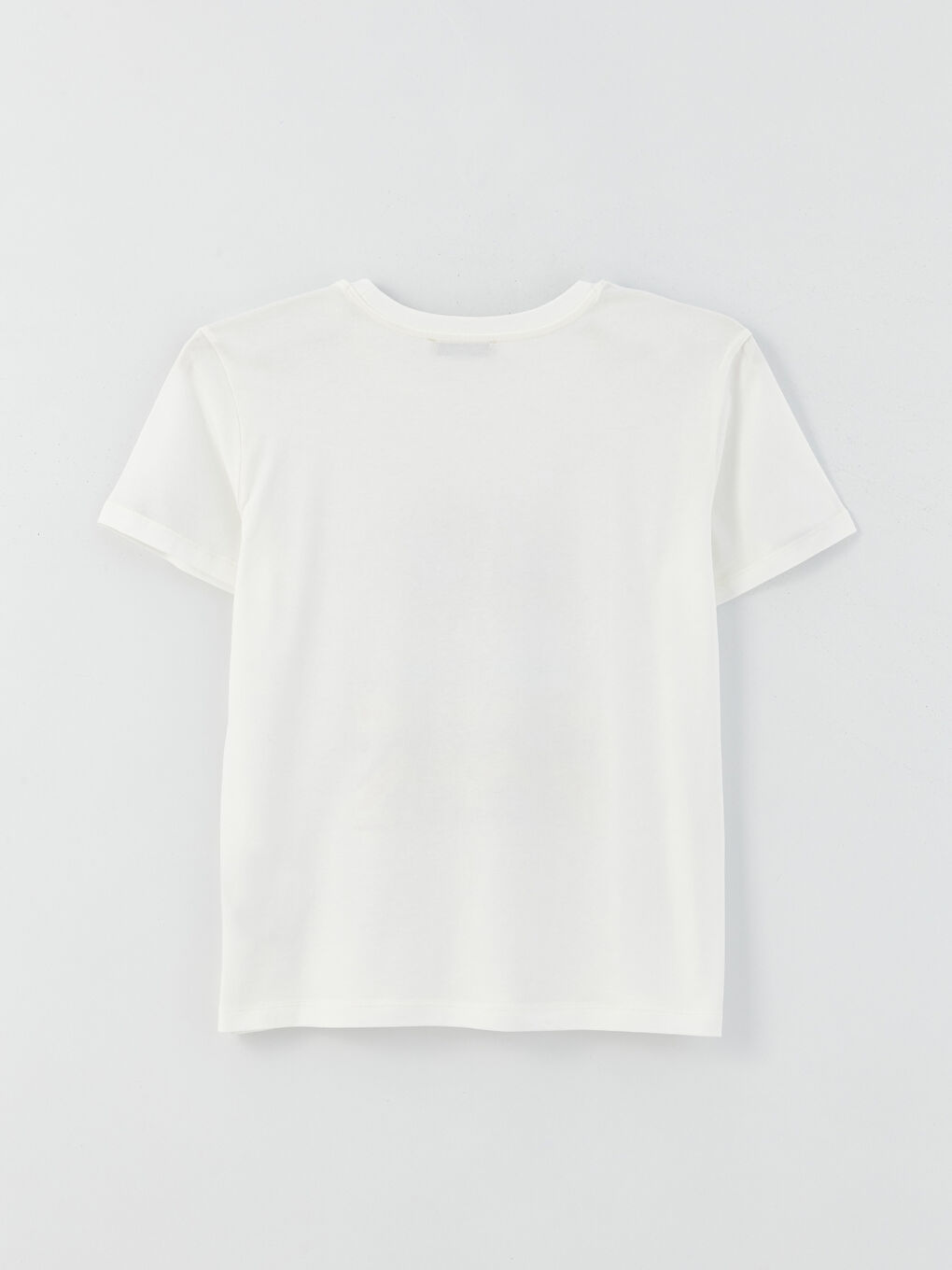 Crew Neck Printed Short Sleeve Women's T-Shirt-6